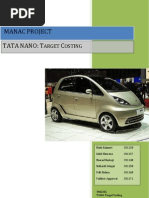 Download TATA Nano Target Costing  by uditbubna SN103340399 doc pdf
