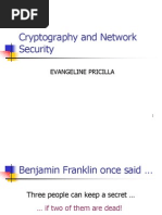 Cryptography and Network Security: Evangeline Pricilla