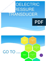 Piezoelectric Pressure Transducer R