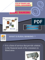 Rural Banking: Institute of Finance and International Management