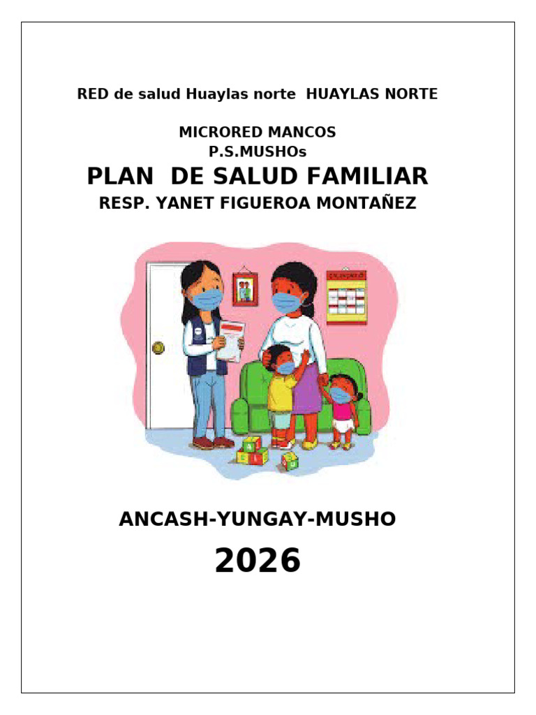 Plan de Salud Familiar Musho 2023 | PDF
