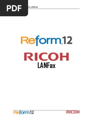 Ricoh Lan Fax User Manual
