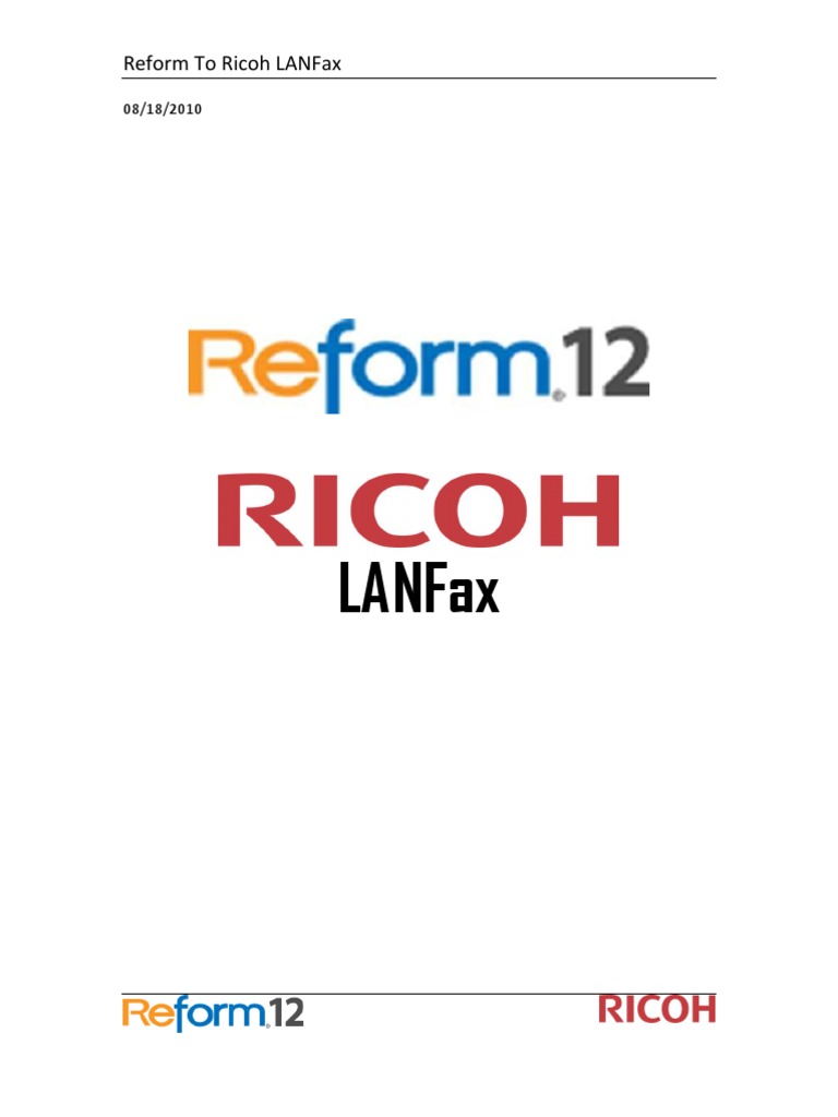 Ricoh Lan Fax User Manual | PDF | Internet Information Services ...