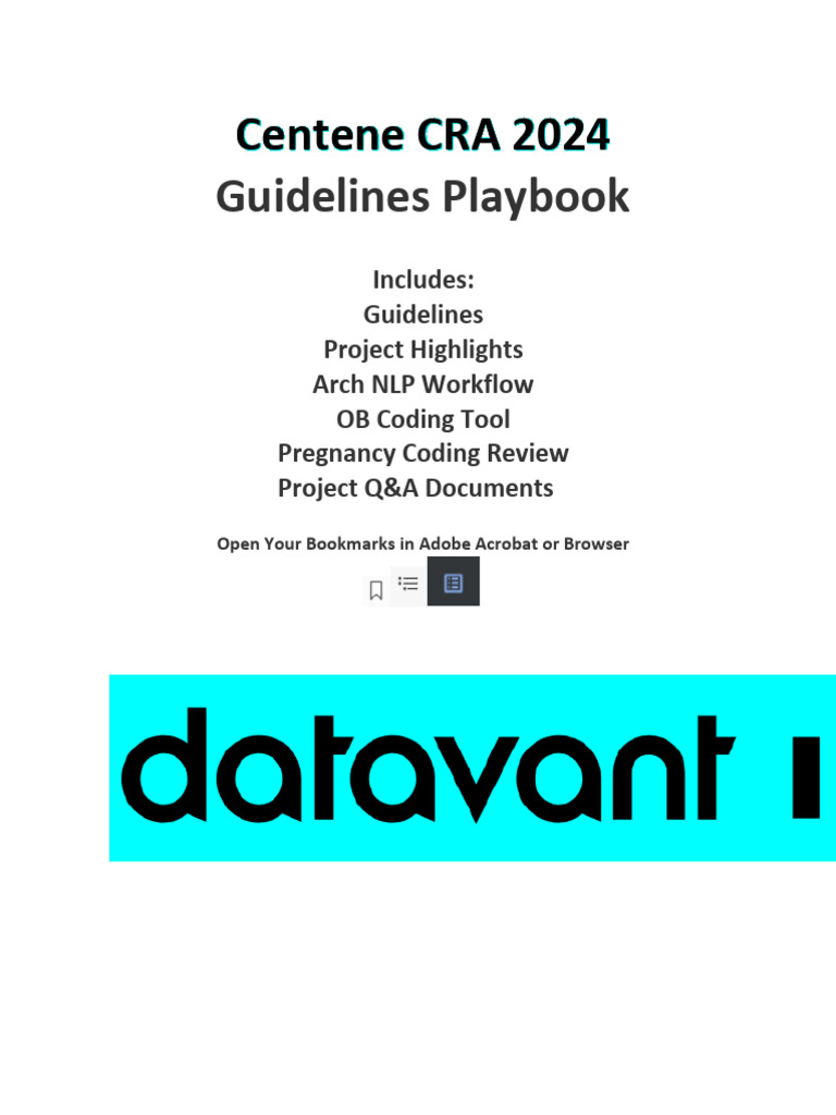 2024 Centene CRA Coding Guideline Playbook 5.7.24 | PDF | Chronic ...