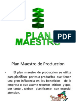 Trabajo de Operaciones I Plan Maestro de Produccion