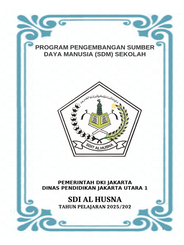 493091880 Program Pengembangan Sumber Daya Manusia Sdm Sekolah Sma ...
