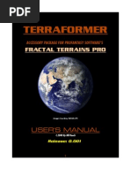 Terraformer Users Manual