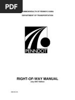 Download Pennsylvania Penndot Publication PUB 378 Right of Way Manual 7-07 by i78greenwich SN103353163 doc pdf