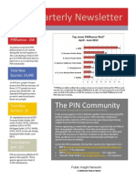 PIN Newsletter second quarter 2012