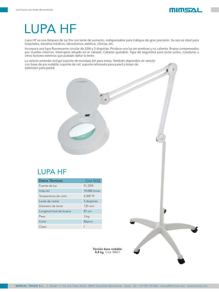 ESP LUPA HF LQ | PDF | Ligero