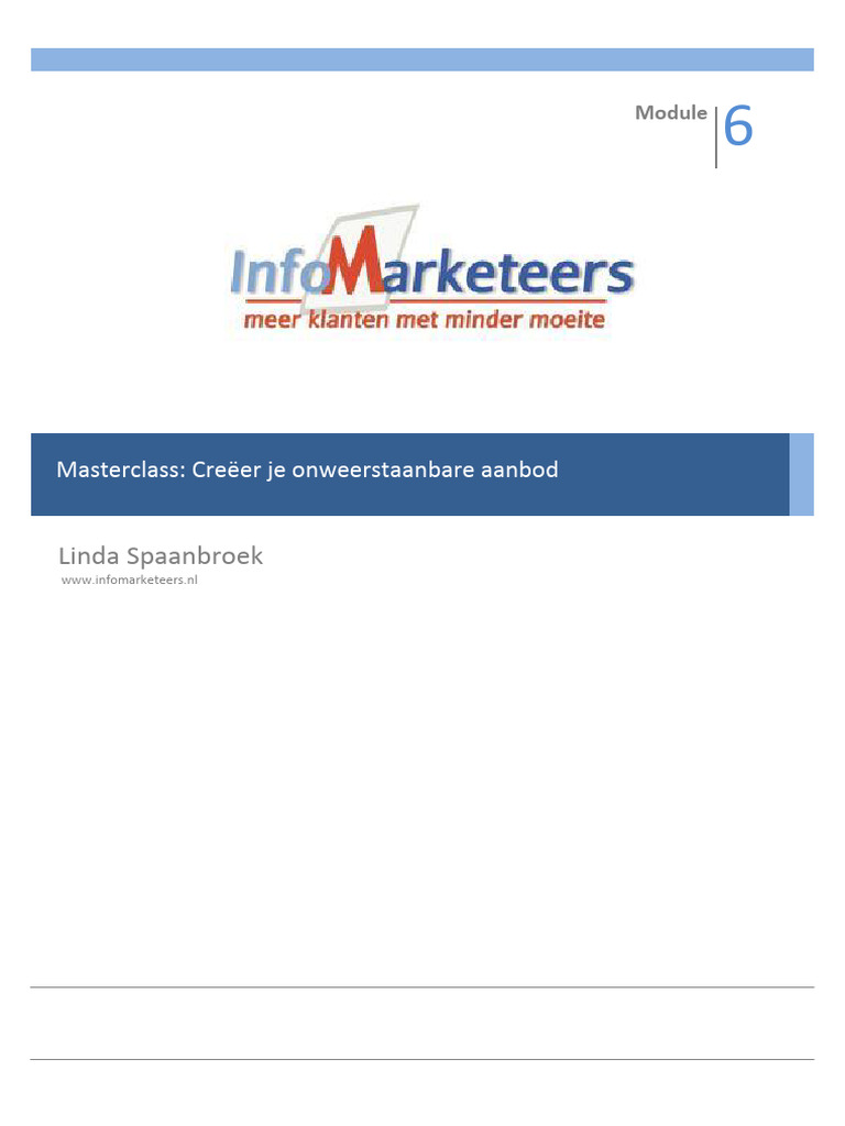 Module+6+ActieChecklist | PDF