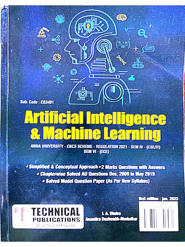 Cs3491 Aiml Book | PDF