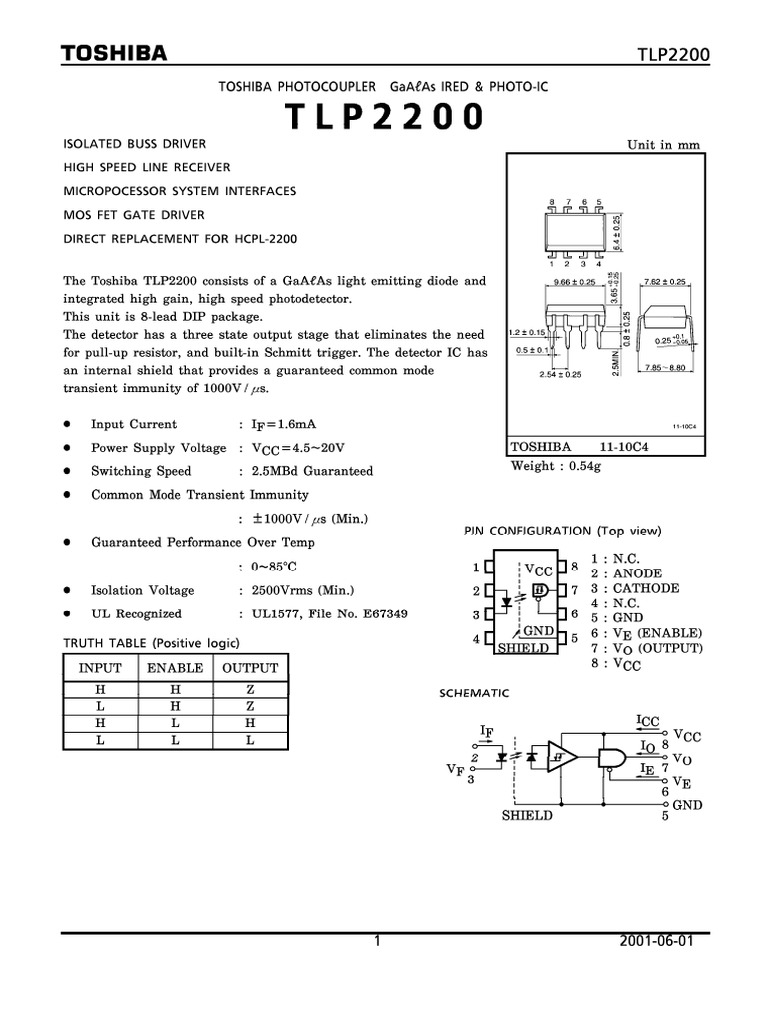 Tlp 2200 | PDF