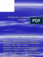 Teoría de La Comunicación Humana