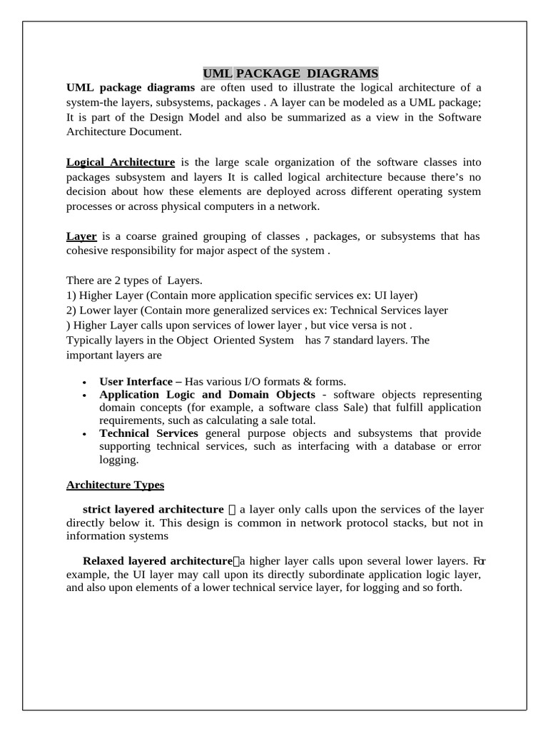 Oodp Unit 4 Uml Diagrams | PDF | Unified Modeling Language | Databases