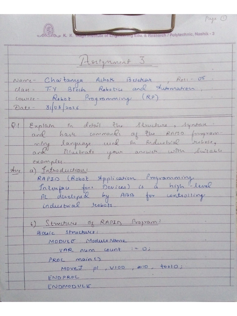 Assignment 3 Solution | PDF