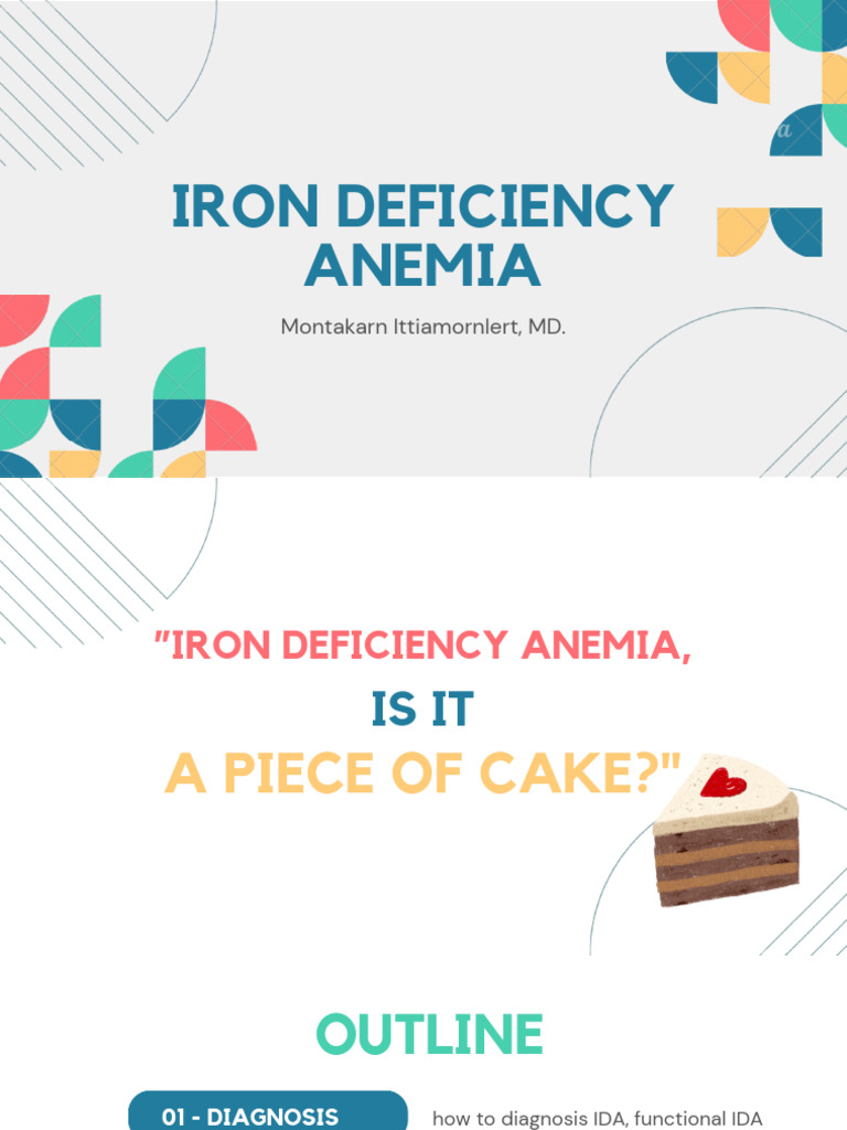 1. Iron Deficiency Anemia | PDF | Anemia | Medical Specialties