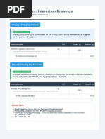 Accounting for Drawings and Interest | PDF | Debits And Credits | Expense