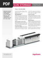 SMA Sunny Central SCS 4600 UP-S Datasheet | PDF | Direct Current ...