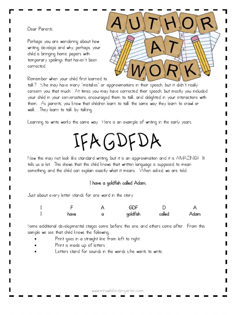 Understanding Early Writing Development | PDF | Cognition | Communication