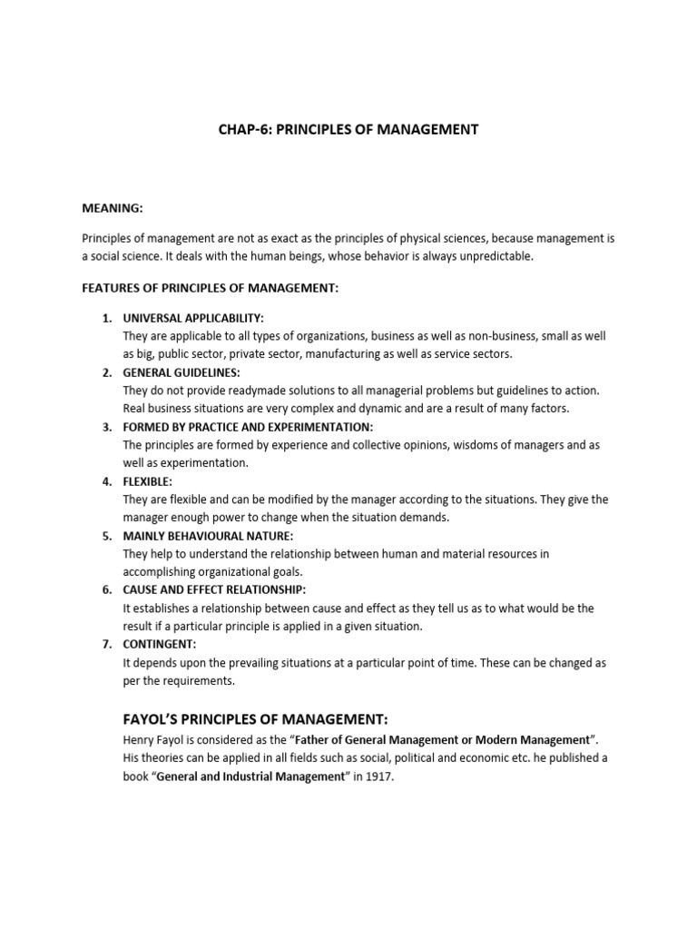 Principles of Management-converted-1 | PDF | Economies | Business