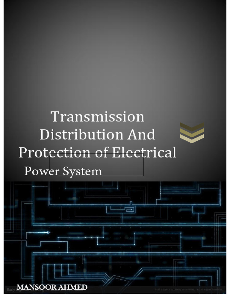 Transmission Distribution and Protection of Electrical Power System ...