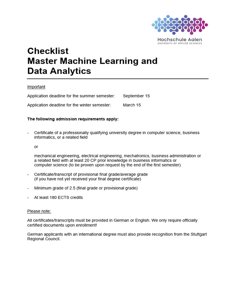 Machine Learning and Data Analytics | PDF