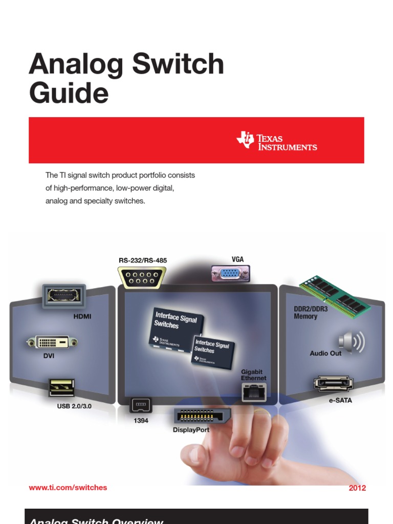 TI Analog Switch Guide Usb Cmos