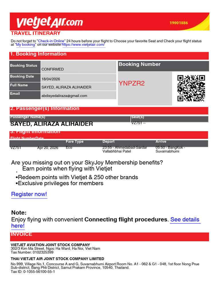 Vietnam Jet Flight.pdf | PDF | Vietnam