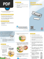 Rectal Suppository Administration Guide | PDF | Rectum | Health Care