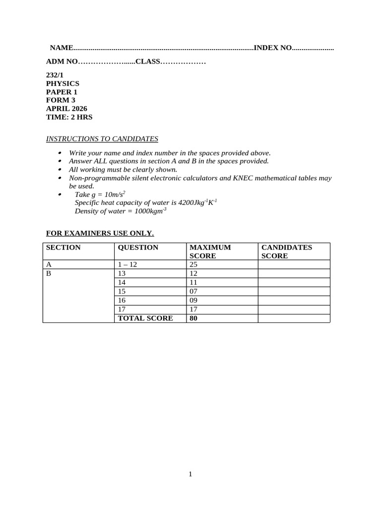 PHY FORM 3 | PDF | Heat | Latent Heat