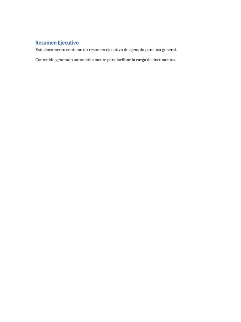 Documento 1 Resumen | PDF