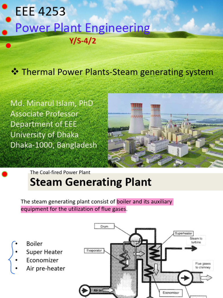 Thermal Power Plant Module 2 | PDF | Boiler | Steam