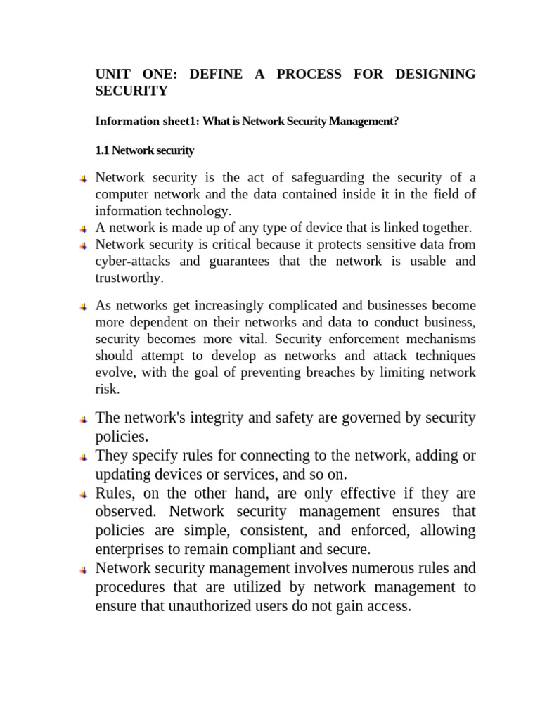 managing network security | PDF | Security | Computer Security