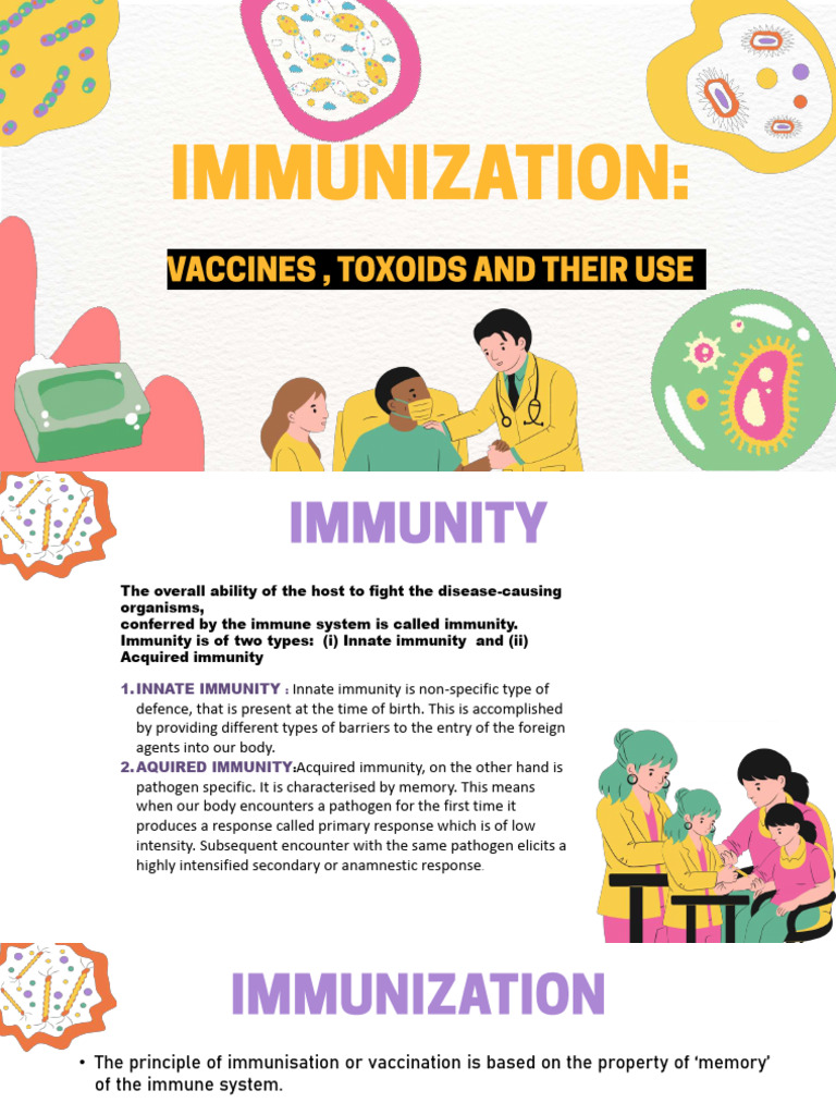 Immunization and vaccines | PDF | Vaccines | Immune System