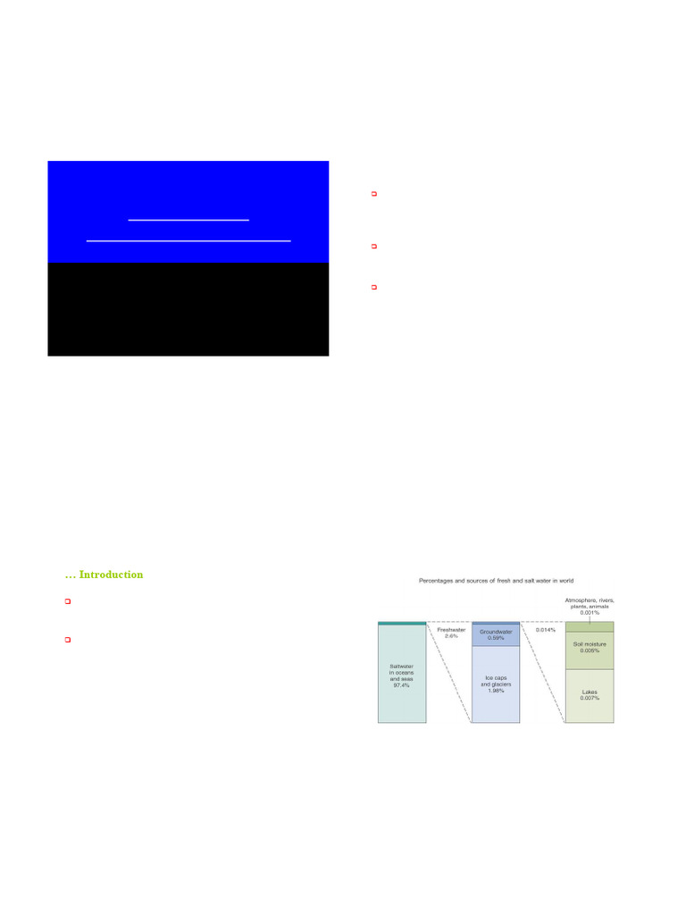 Introduction to Pollution of Rivers and Lakes | PDF | Water Pollution ...
