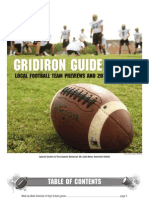 Gridiron Guide 2012: Local Football Team Previews and 2012 Schedules