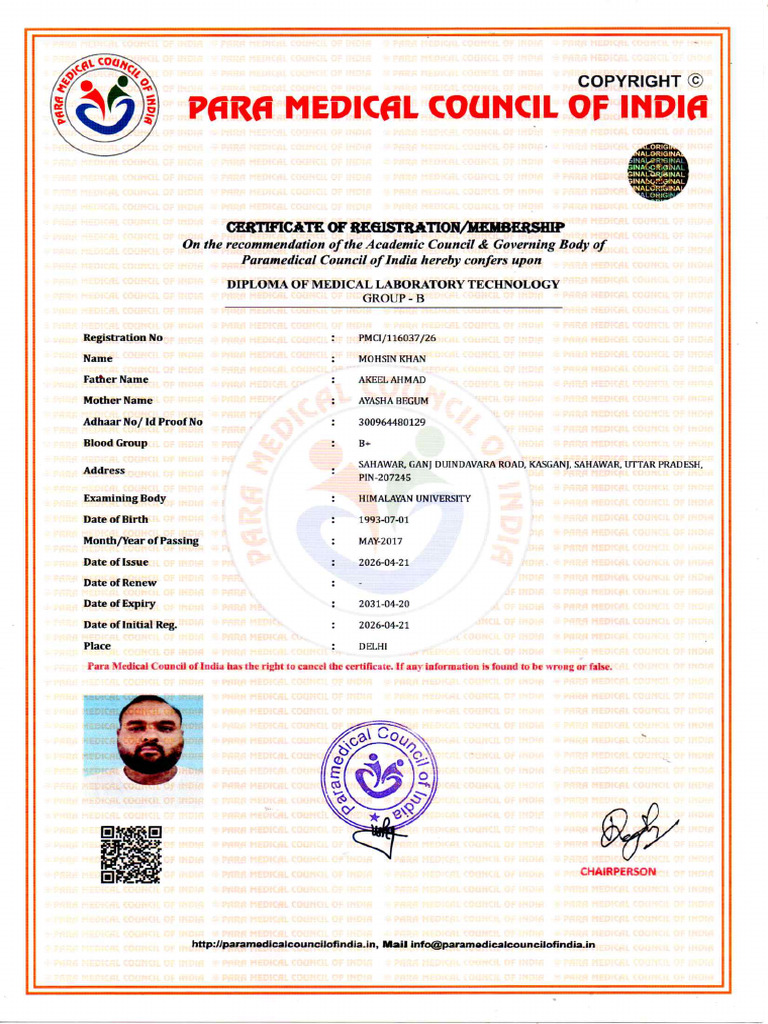 Registration Certificate | PDF