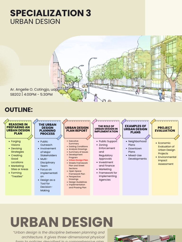 URBAN-DESIGN-PLANNING-PROCESS | PDF | Urban Design | Mixed Use Development