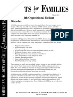 72 Children With Oppositional Defiant Disorder
