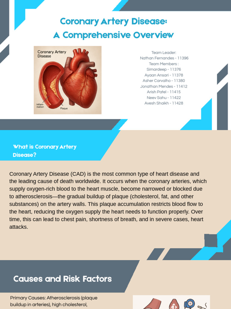 Coronary Heart Disease | PDF | Atherosclerosis | Myocardial Infarction