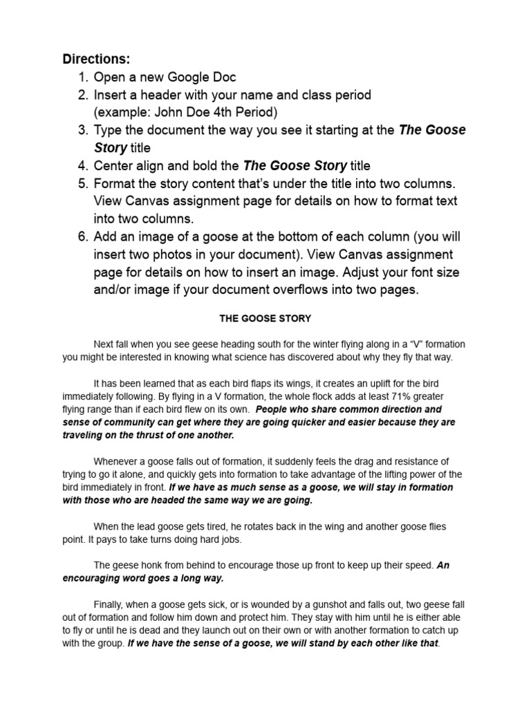 Google Docs #3 Instructions 1 1 | PDF