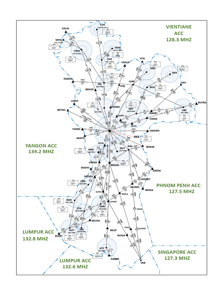 Route Chart Acc 2026 | PDF