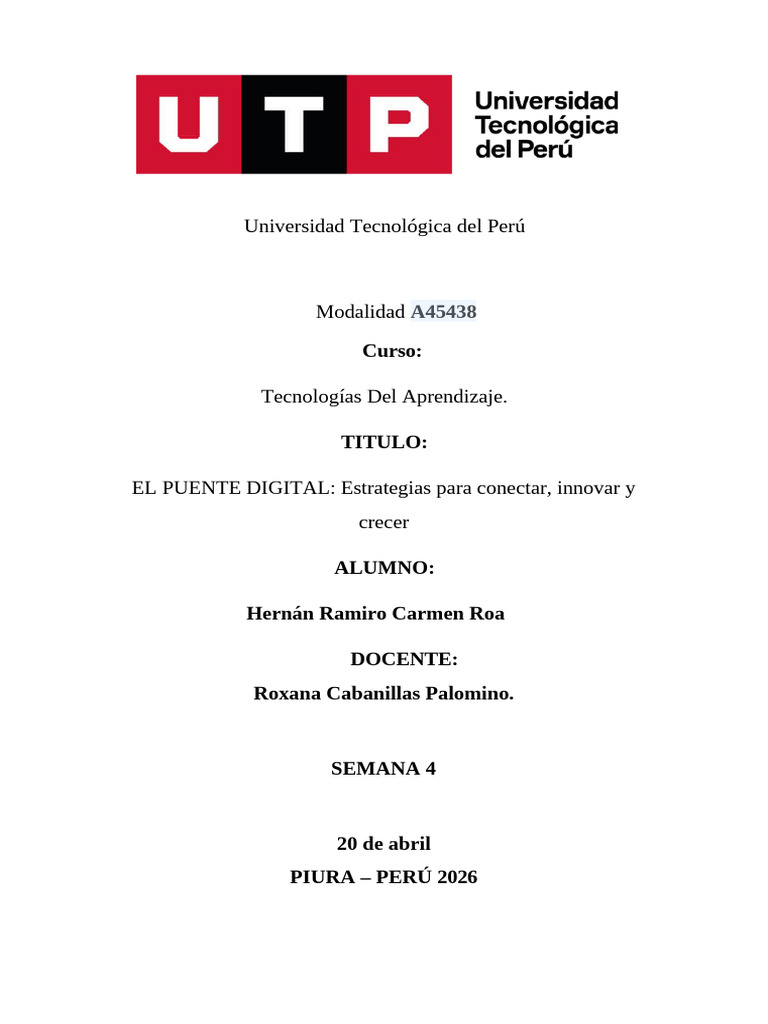 Hernán Ramiro Carmen Roa | PDF | Aprendizaje | Literatura