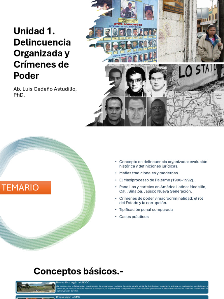 Delincuencia Organizada | PDF | Mafia siciliana | Crimen y violencia