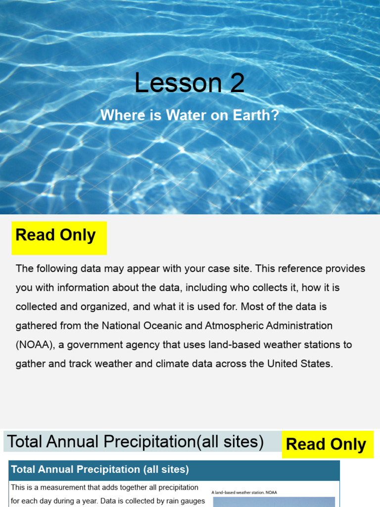 Student Copy_2526 ERHI Lesson 2 Day 1 | PDF | Flood | Snow