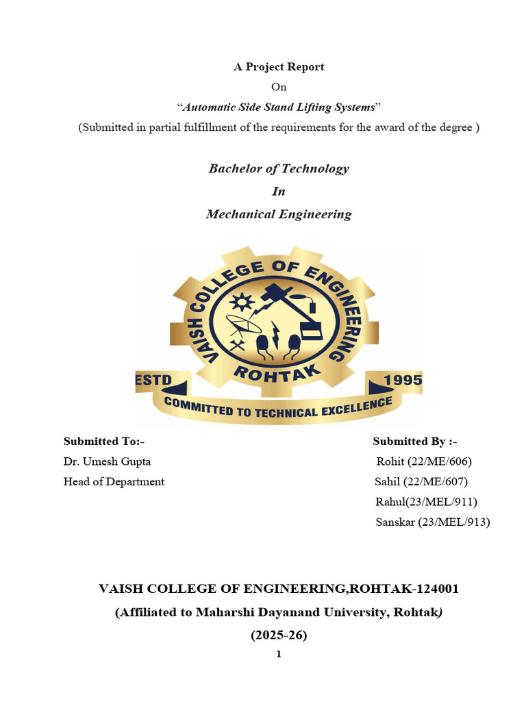 Project File Under Pro | PDF | Electric Motor | Electrical Engineering