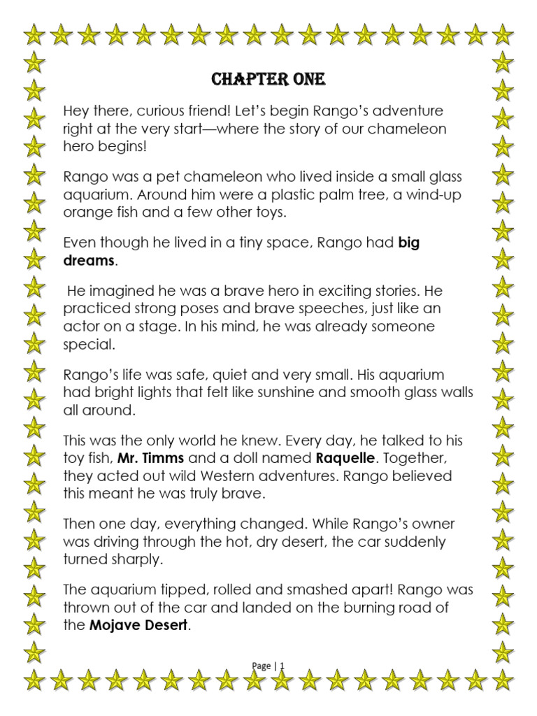 The Story of Rango | PDF