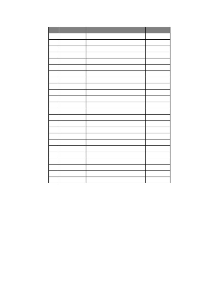 Payment Table Clean | PDF
