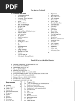 LG TV Free Channel List 2025 | PDF | Mass Media